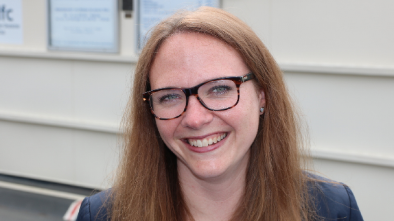 Katharina Gebauer empfing Armin Laschet am Mondorfer Rheinufer